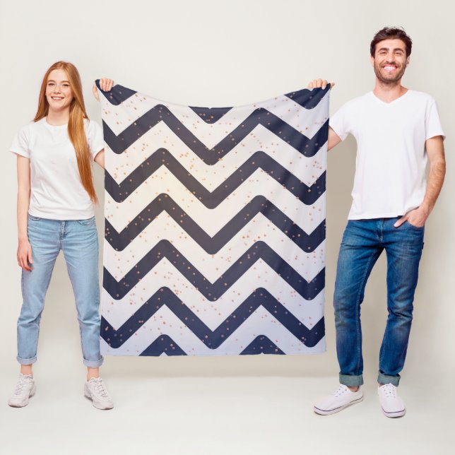 Winter Pattern 9 Fleece Blanket (In Situ)