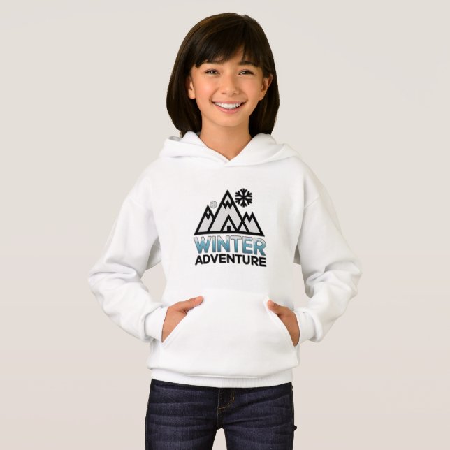 Winter Peaks Hoodie (Front Full)