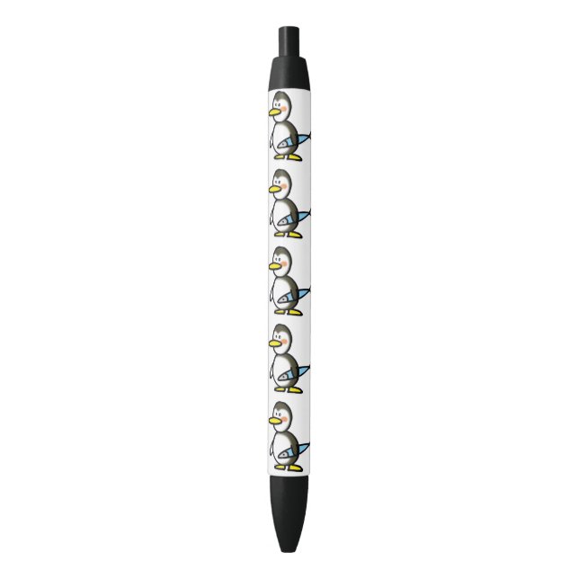 winter penguin and fish pen (Front Vertical)