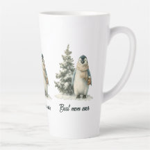 Winter Penguin “Best Mom Ever” Design