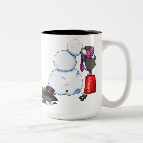 Winter Penguin Mug