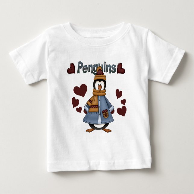 Winter Penguin Tshirts and Gifts (Front)