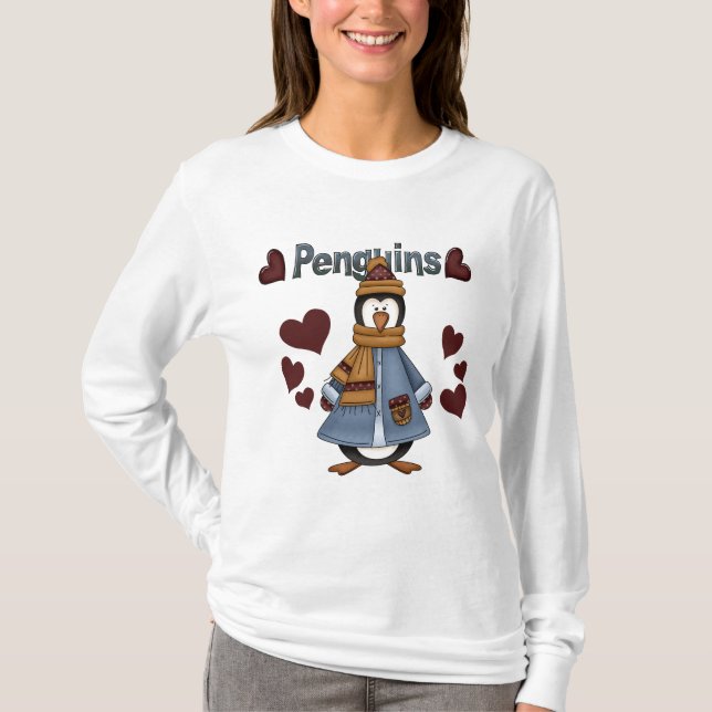 Winter Penguin Tshirts and Gifts (Front)