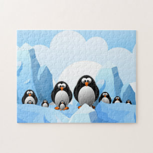 Winter Penguins Puzzle