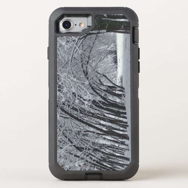 Winter Photo Apple iPhone 8/7 Defender  Case (Back)