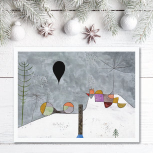 Winter Picture Landscape Paul Klee Postcard