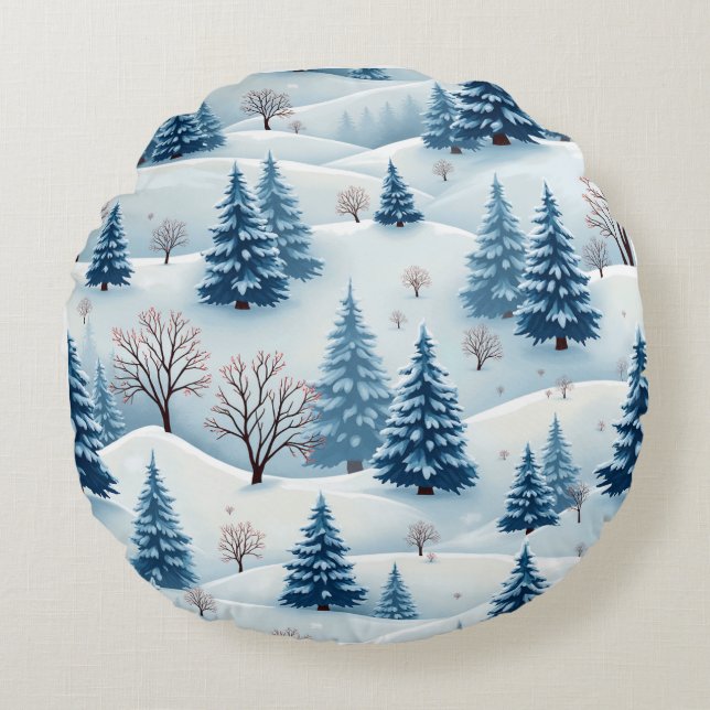 winter pillow cushion (Front)