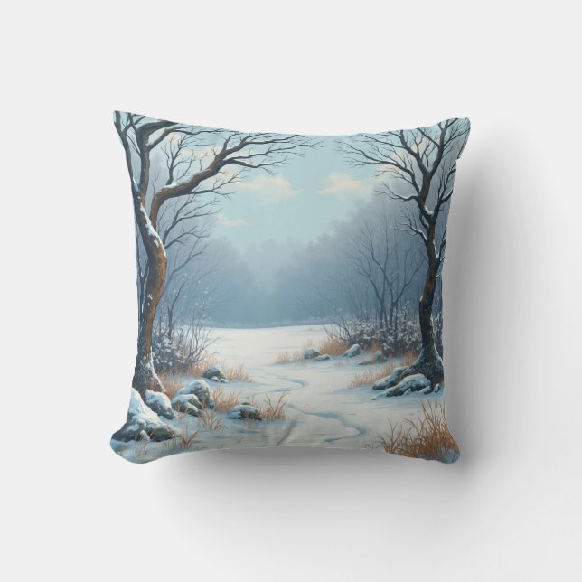 Winter pillow cushion (Front)