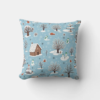 winter pillow cushion