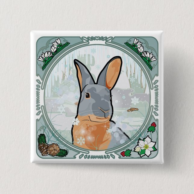 WINTER PINBACK BUTTON (Front)