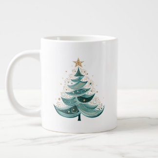 Winter Pine Tree Christmas Coffee Mug