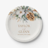 Winter Pine Tree Flower Floral Garden Wedding