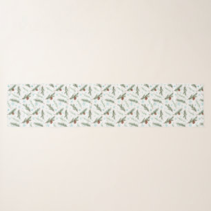 winter pinecone scarf