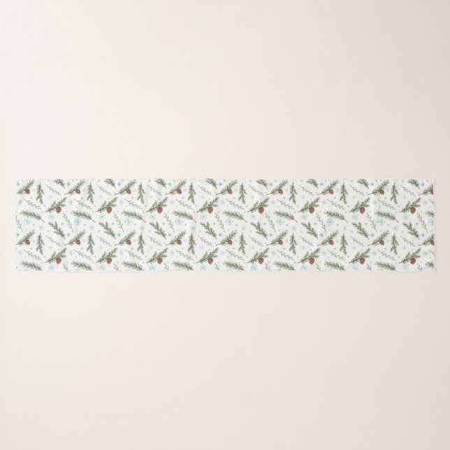 winter pinecone scarf (Front (Horizontal))