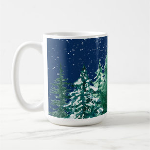 Winter Pines Coffee Mug