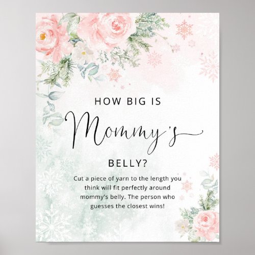 Winter pink how big is mommys belly game poster