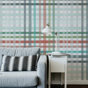 Winter plaid, Christmas colors Wallpaper