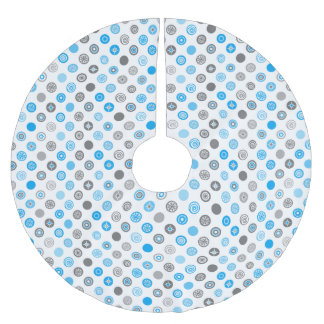 Winter Polka Dot Tree Skirt