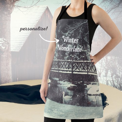 Winter pond apron