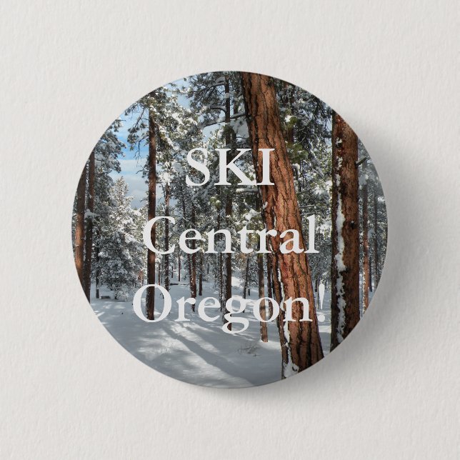 Winter Ponderosa Button (Front)