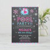Winter Pool Invitation / Winter Pool Invite (Standing Front)