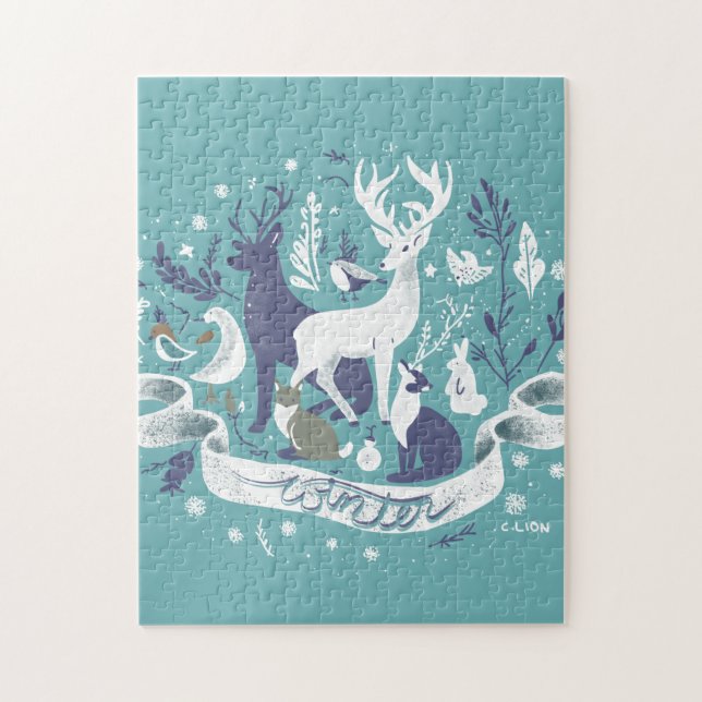 winter puzzle (Vertical)