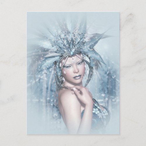 Winter Queen Postcard