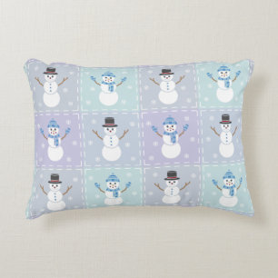 Winter Quilt Accent Pillow