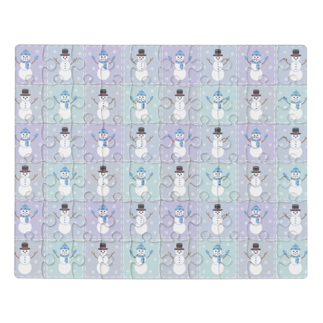 Winter Quilt Acrylic Puzzle (Puzzle Horizontal)