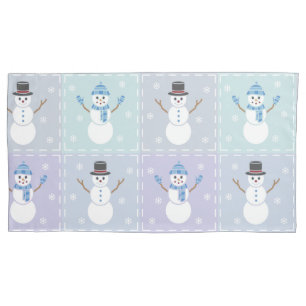 Winter Quilt Pillowcase