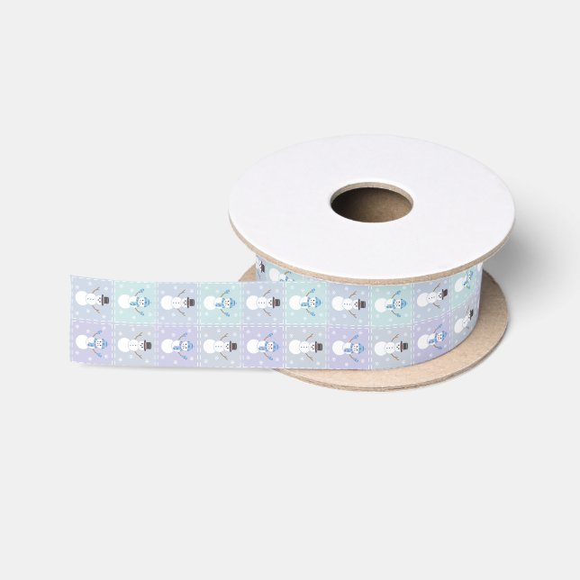 Winter Quilt Ribbon (Spool)