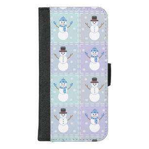 Winter Quilt Smartphone Wallet Case