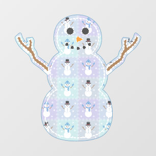 Winter Quilt Wall Decal