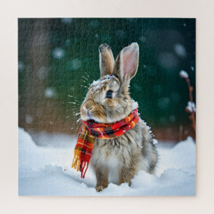 Winter Rabbit Puzzle