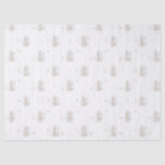 Winter Rabbit w/ Winter Florals  Tissue Paper<br><div class="desc">The Winter Rabbit Wrapping Paper from Zazzle’s Winter Animals and Florals Collection transforms your gifts into a charming winter scene. This enchanting design features adorable rabbits. The whimsical yet elegant aesthetic captures the cozy magic of a snowy forest, making it perfect for holiday presents, baby showers, or any special occasion...</div>