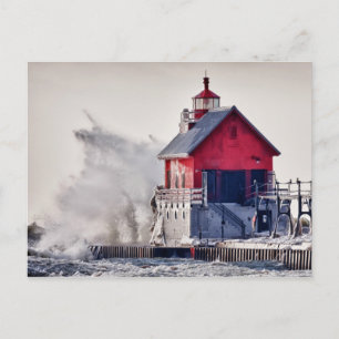 Winter Rage Postcard