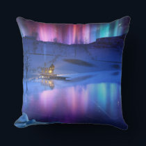 Winter Rainbow Pillow