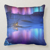 Winter Rainbow Pillow