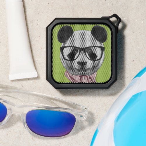 Winter Ready Panda Bear Bluetooth Speaker