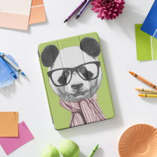 Winter Ready Panda Bear iPad Pro Cover