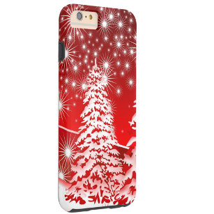 Winter Red Tough iPhone 6 Plus Case