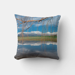 Winter Reflections. Ceres, Boland District Throw Pillow