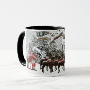 Winter Reindeer Mug