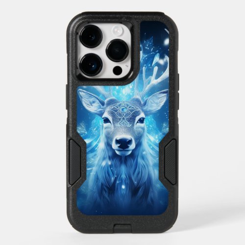 Winter Reindeer Wonderland OtterBox iPhone 14 Pro Case