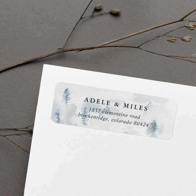 Winter Reverie Return Address Label (Creator Uploaded)