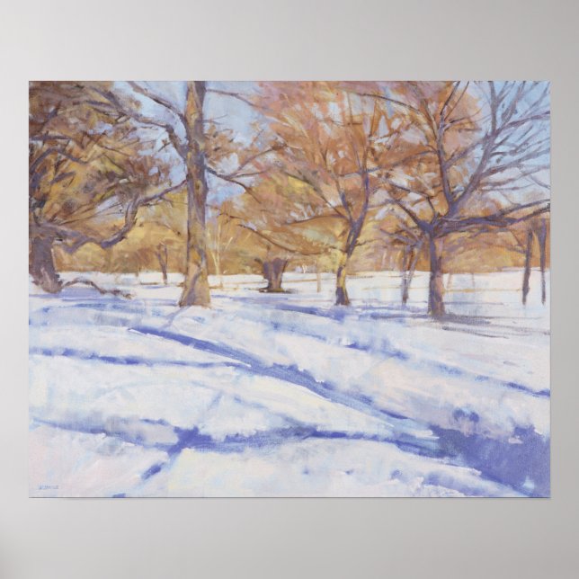 Winter Richmond Park Poster (Front)