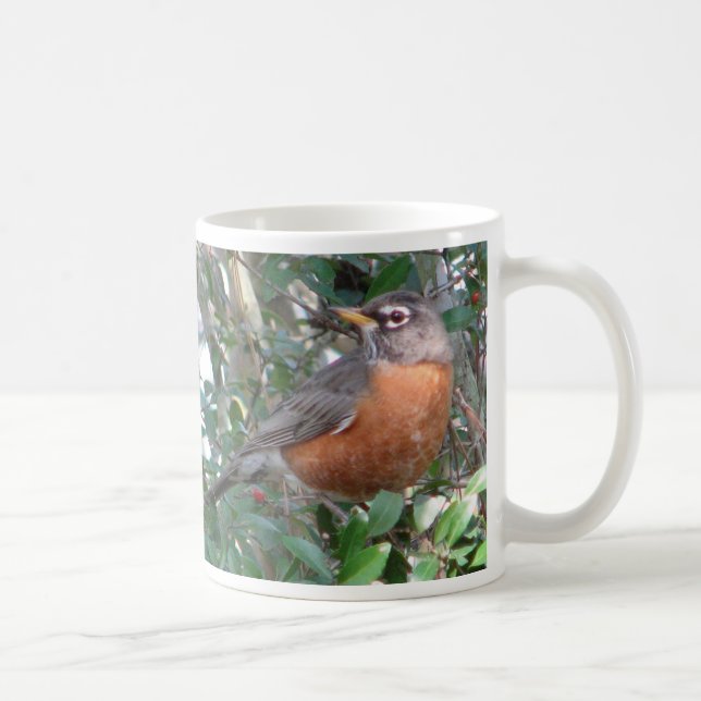 Winter Robin Mug (Right)