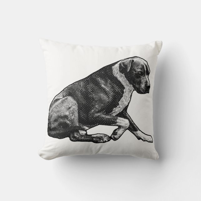 Winter-room ease throw pillow (Front)