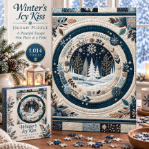Winter’s Icy Kiss 1,014 Piece Jigsaw Puzzle