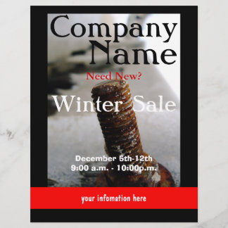 Winter Sale Flyer